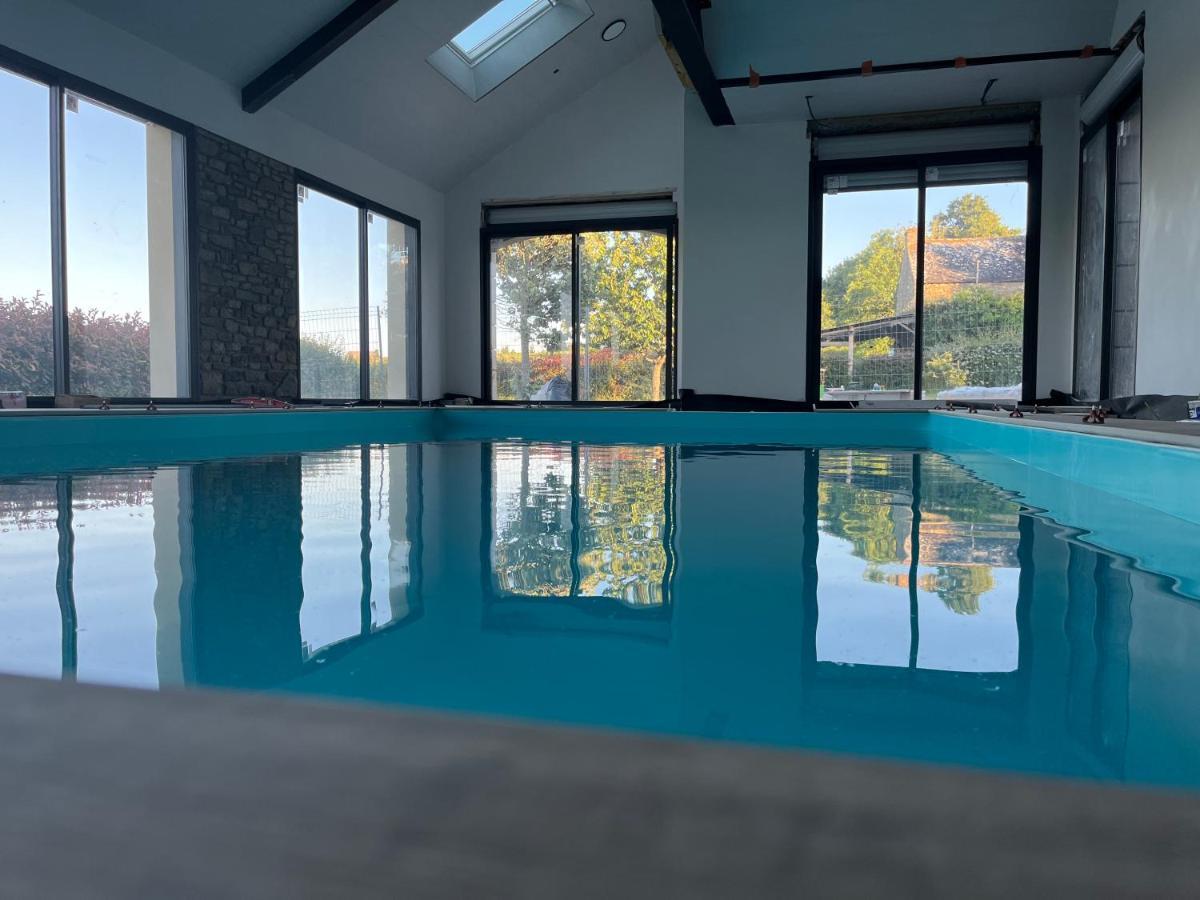 Gite Ti Coz Ex Ti Maen Piscine Interieure 12 Personnes Caden Zewnętrze zdjęcie