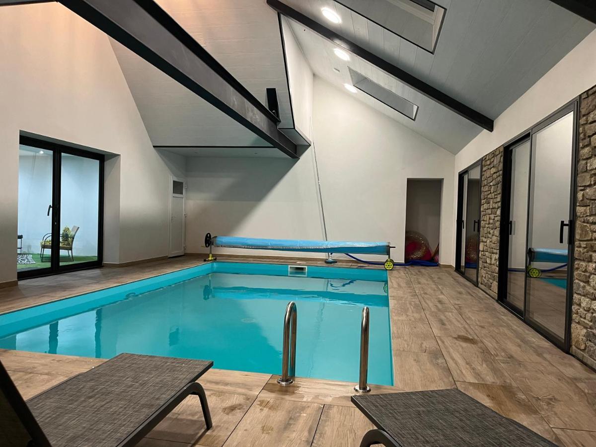 Gite Ti Coz Ex Ti Maen Piscine Interieure 12 Personnes Caden Zewnętrze zdjęcie